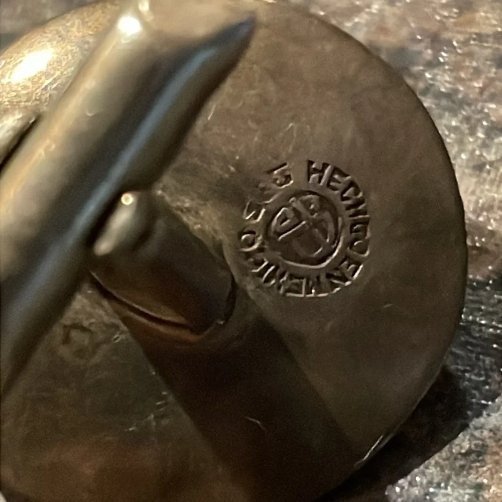 Vintage Silver 925 Mexico Sombrero Hat Cufflinks